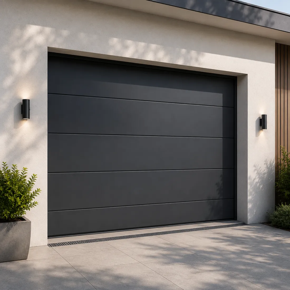 Porte de garage sur mesure